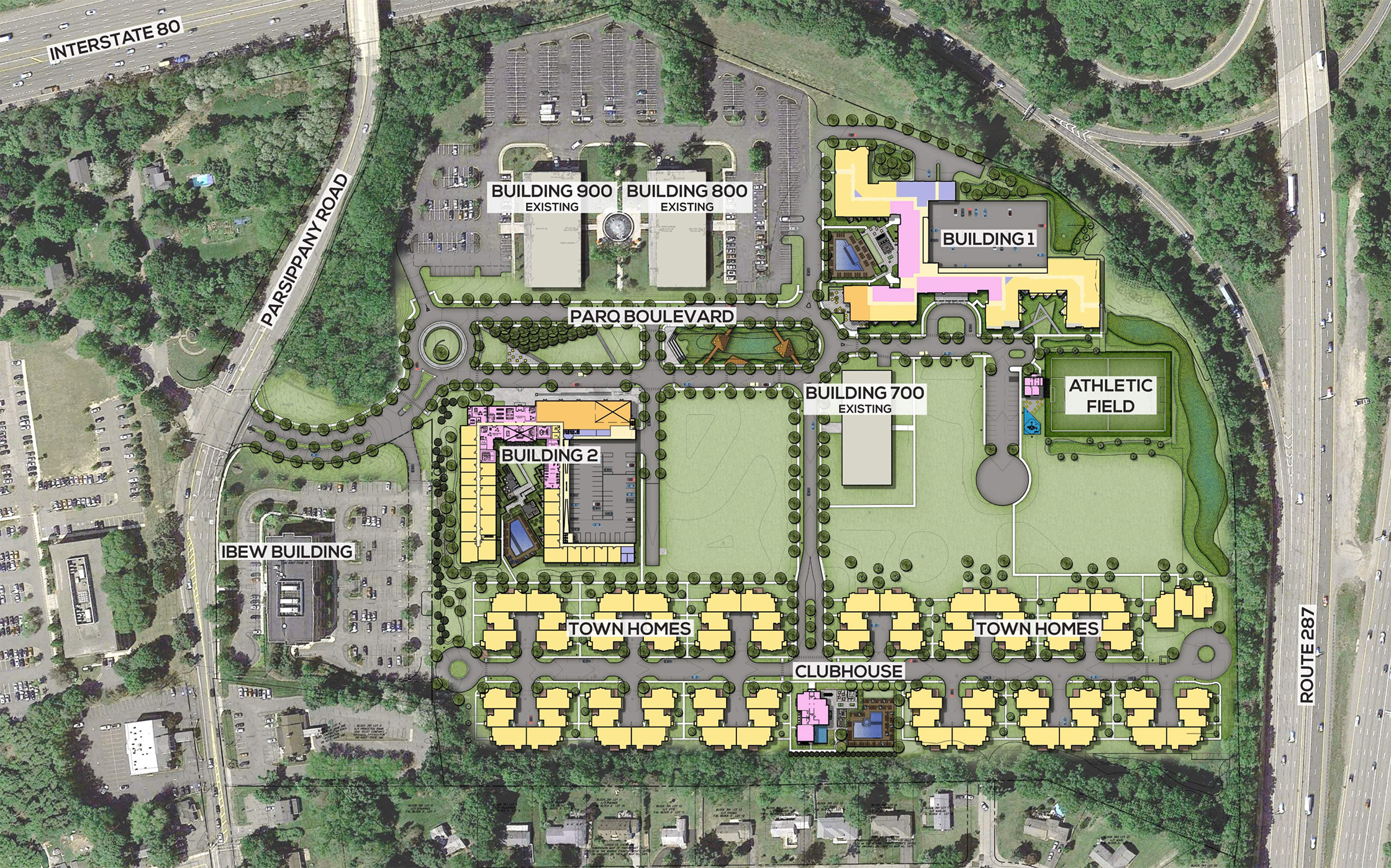 Parq Parsippany Sitemap